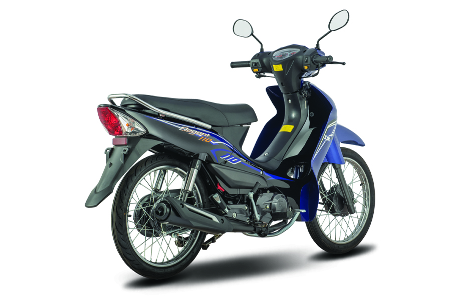 Elegant 100cc Sporty  Đen Đỏ  Xe Máy Hoàn Phước  Xe máy Quảng Ngãi