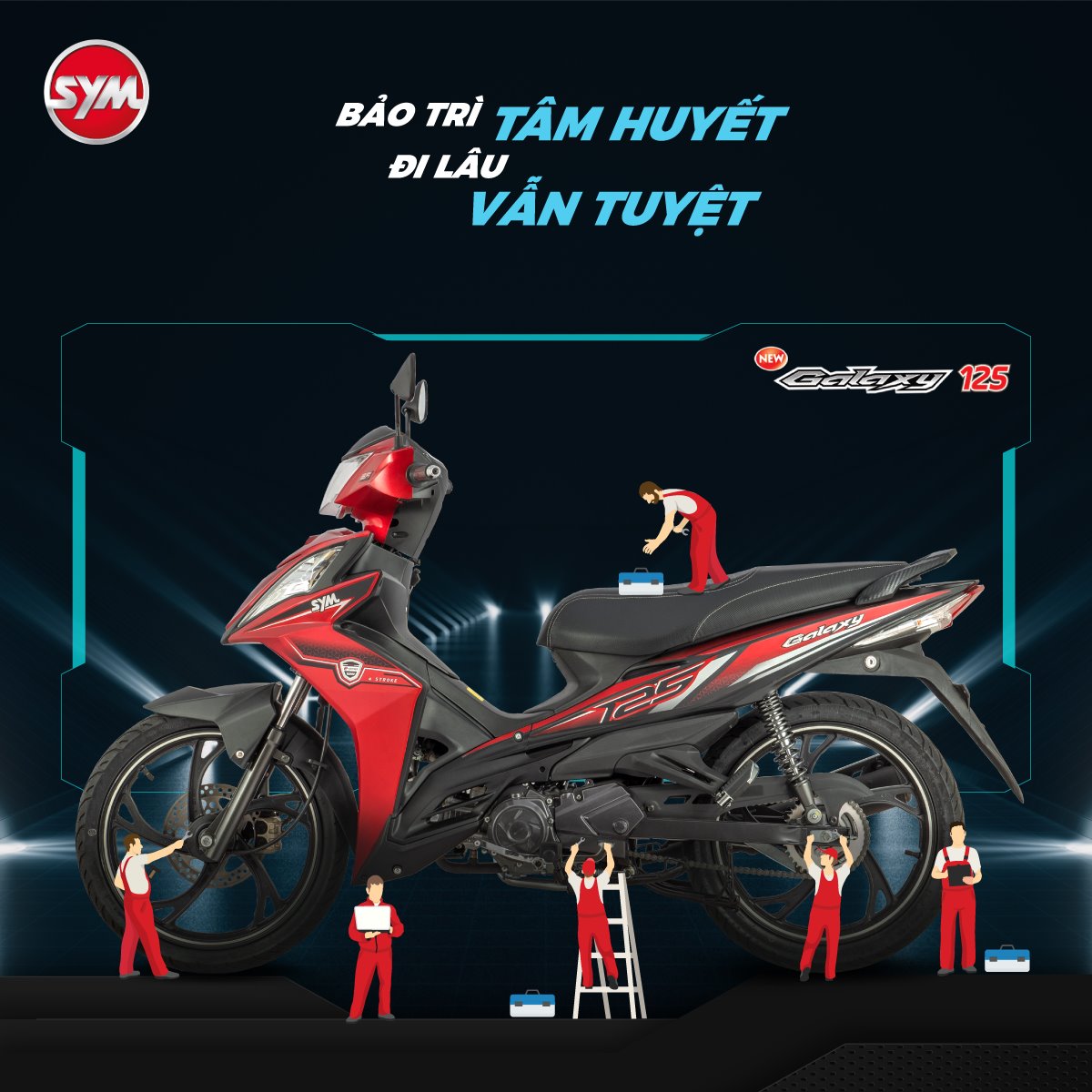 Giá bán xe máy SYM New Galaxy 125cc là bao nhiêu websosanhvn #28 Giá bán xe máy SYM New Galaxy 125cc là bao nhiêu websosanhvn