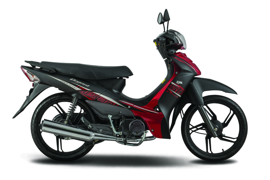 Xe máy SYM Elegant 50cc đen