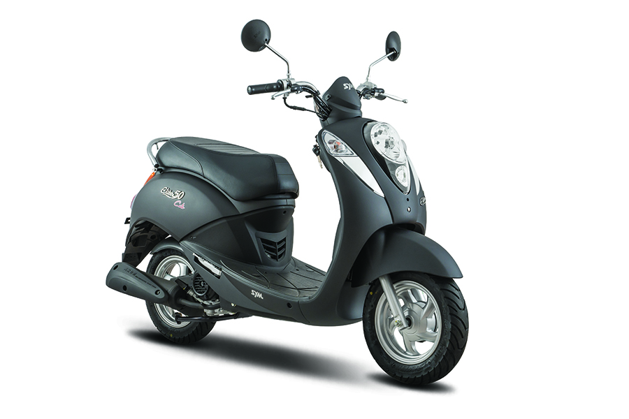 Xe Ga 50cc Elite SYM Trắng ĐỏTrắng Xanh  Sản Phẩm Cao Cấp BH 3 Năm